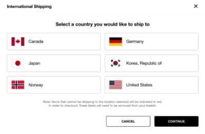 SEPHORA(セフォラ)オンライン・アメリカ海外通販、注文方法