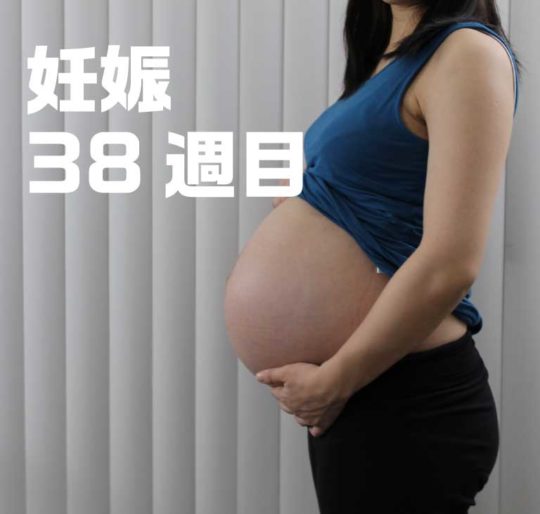 妊娠38週目お腹の大きさ