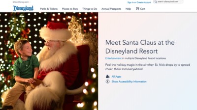 本物のサンタクロースに会えるイベント アメリカのショッピングモールで撮影する方法 リブアメ 和ごころla