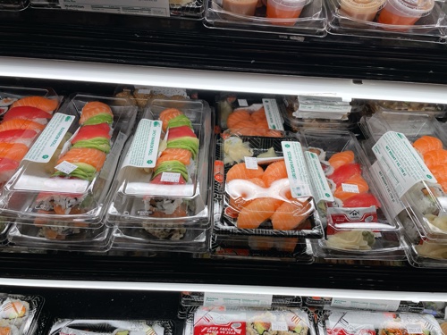 ホールフーズで「和食」を作ってみよう【アメリカのスーパーで日本食】
お寿司