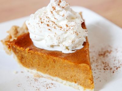 アメリカ感謝祭（サンクスギビング：Thanksgiving）メニュー：パンプキンパイ（Pumpkin Pie）